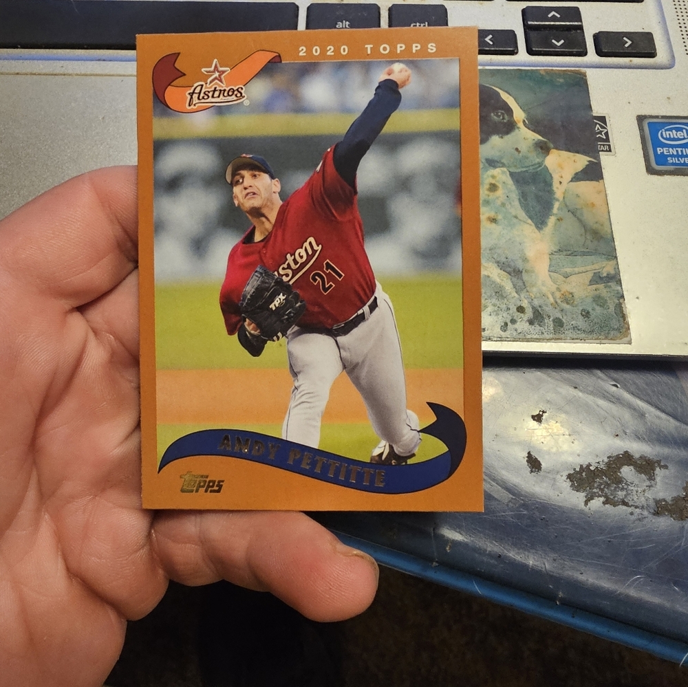 Andy pettitte baseball card